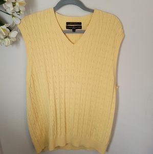 Vintage Tommy Hilfiger  able knit sweater vest size Large